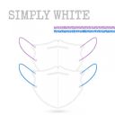 中衛 醫療口罩-Simply White 3D口罩(夏日編織耳帶)