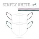 中衛 醫療口罩-Simply White 3D立體口罩(編織耳帶款)