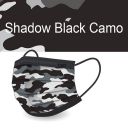 CSD Medical Face Mask -Shadow Black Camo