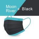 CSD Medical Face Mask- Mix'n Match (Moon River + Black)